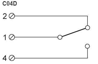 Images Wiring - C04D Thermostat -35... +20 C - systemair