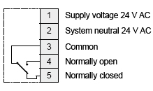 Images Wiring - CO2RT-R-D Transmitter - systemair