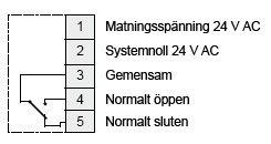 Images Wiring - CO2 givare CO2RT-R-D - systemair