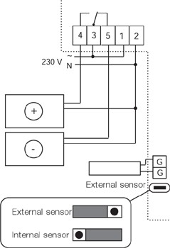 Images Wiring - RT 0-30 Стаен термостат - systemair