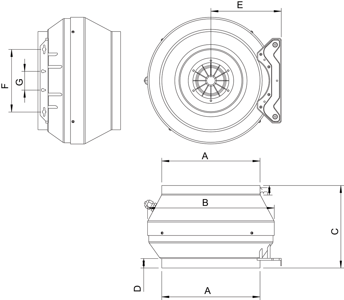 Images Dimensions - RVK-EX 315D4 - systemair