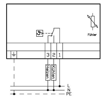 Images Wiring - Raumthermostat TM 10 - systemair