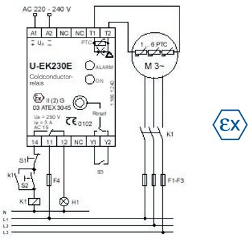 Images Wiring - U-EK230E EX Защита - systemair