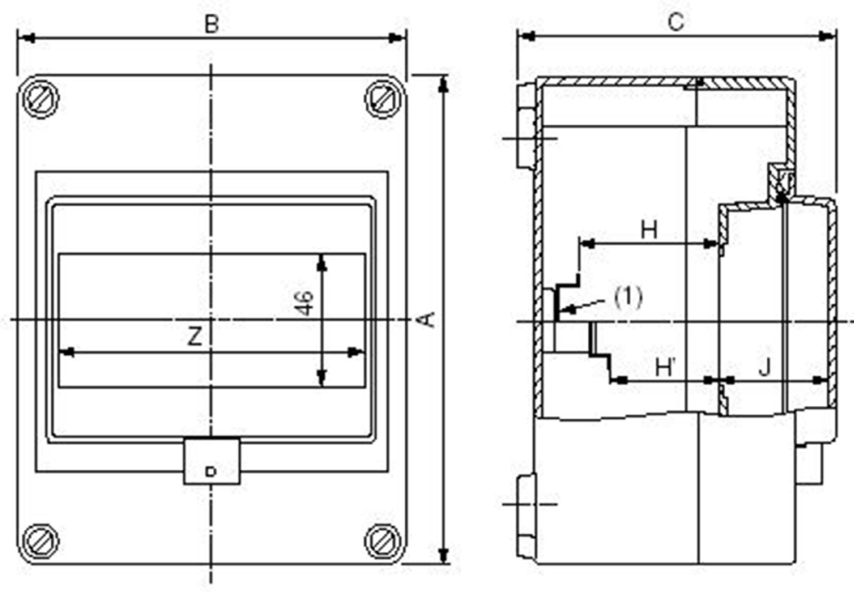 Images Dimensions - Schwellwertschalter SC1/D - systemair