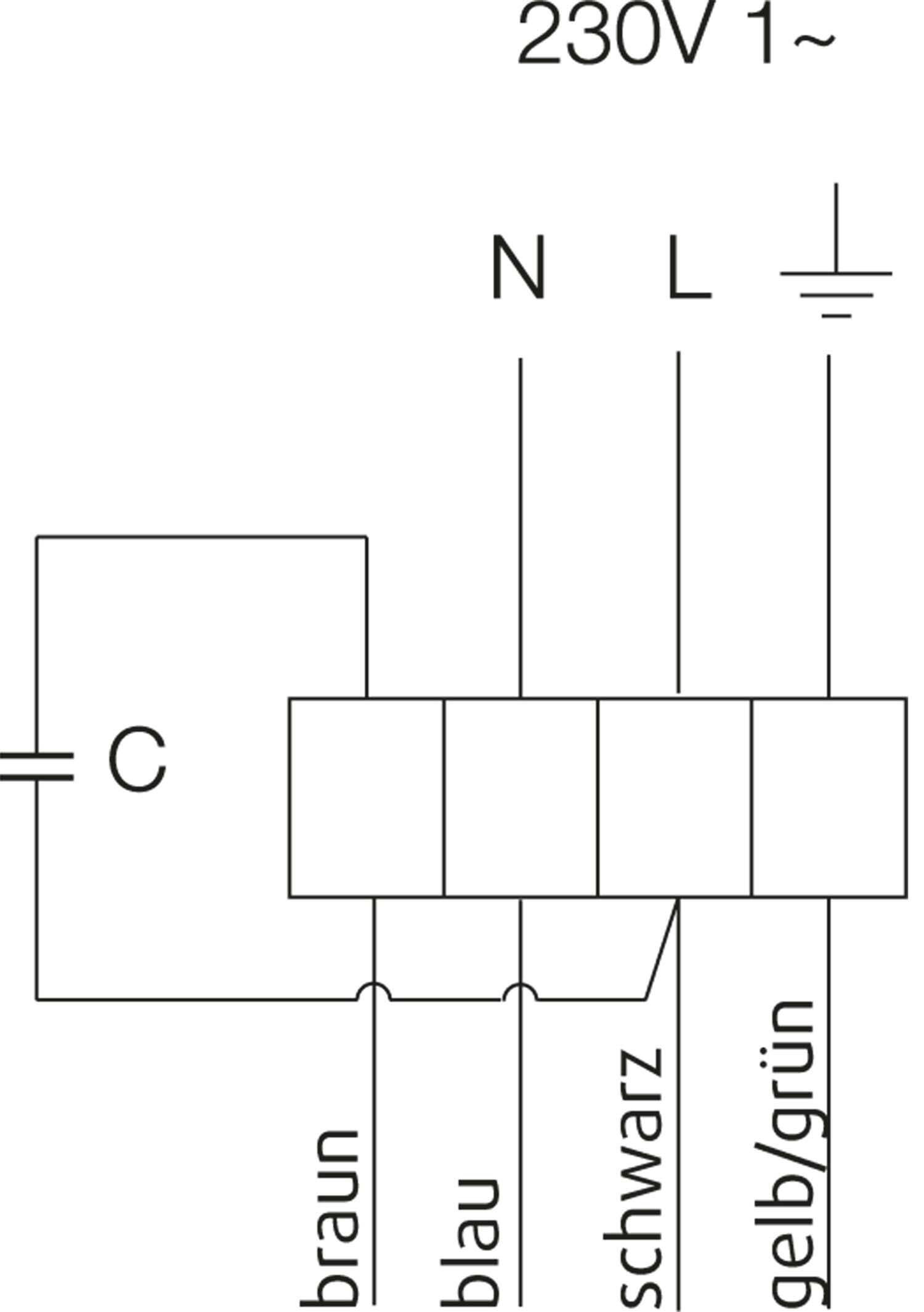 Images Wiring - TFE 220 M Dachventilator - systemair