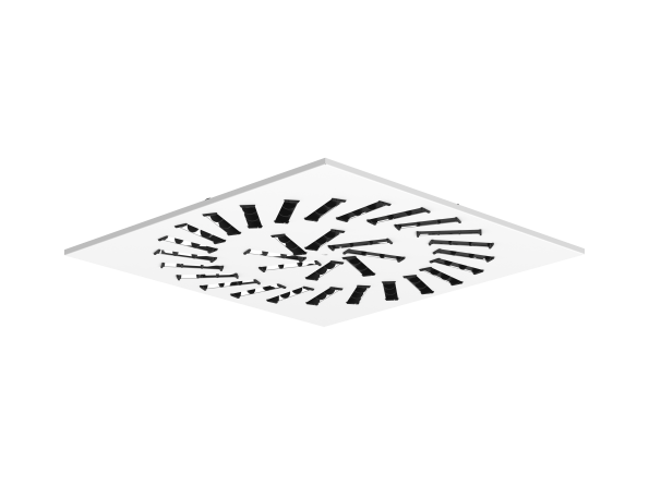 VVKR-A-S - Завихрящи дифузори - Дифузори ADP - Продукти за въздухоразпределение - Продукти - systemair