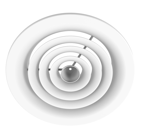 KONIKA - Основни дифузори - Дифузори ADP - Продукти за въздухоразпределение - Продукти - systemair