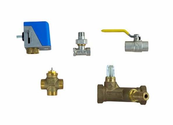 VR Valve kit - Вентилни комплекти - Управление по вода на въздушни завеси - Управление за въздушни завеси - Въздушни завеси - systemair