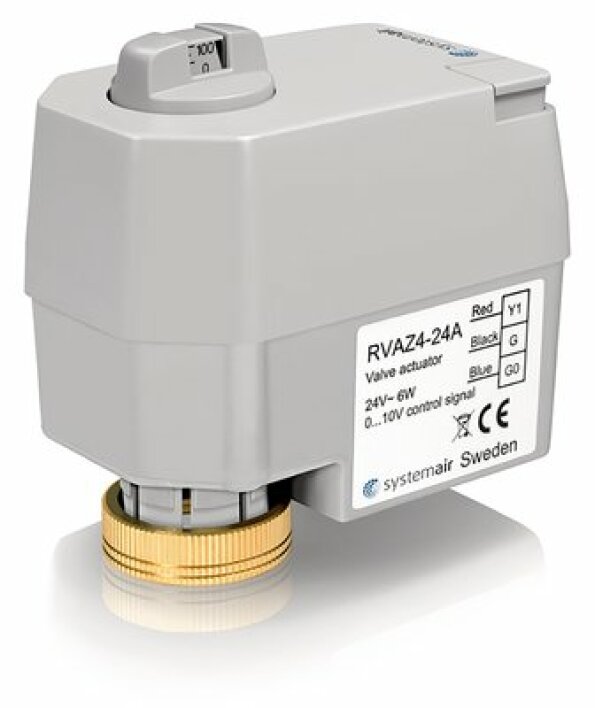 RVA - Valvole + attuatori - Accessori elettrici - Accessori - Ventilatori - systemair