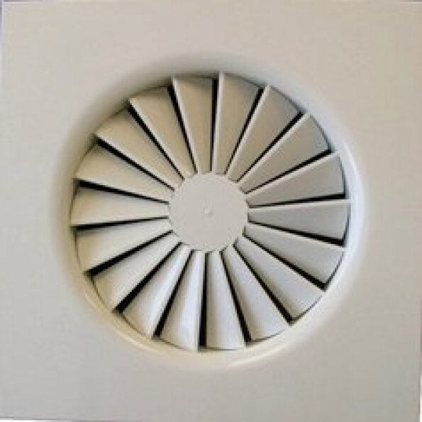 CRS-T - Завихрящи дифузори - Дифузори ADP - Продукти за въздухоразпределение - Продукти - systemair