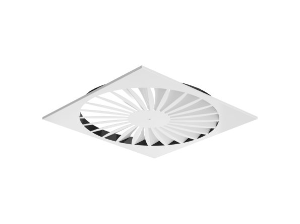 VVKN-B-S - Завихрящи дифузори - Дифузори ADP - Продукти за въздухоразпределение - Продукти - systemair