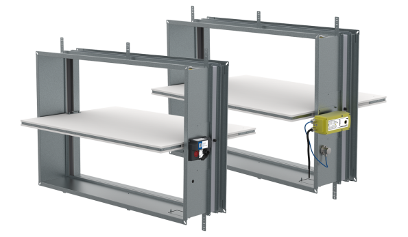 FDS-EX - Правоъгълни противопожарни клапи - Противопожарни клапи - Пожарна безопасност - Продукти - systemair