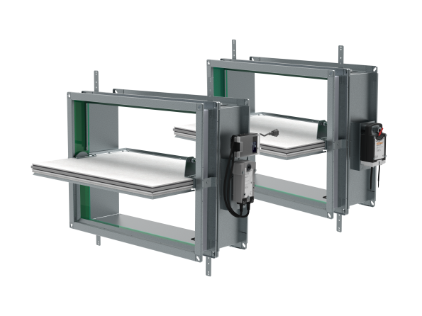 S-SA2 - Правоъгълни димни клапи - Димни клапи - Пожарна безопасност - Продукти - systemair